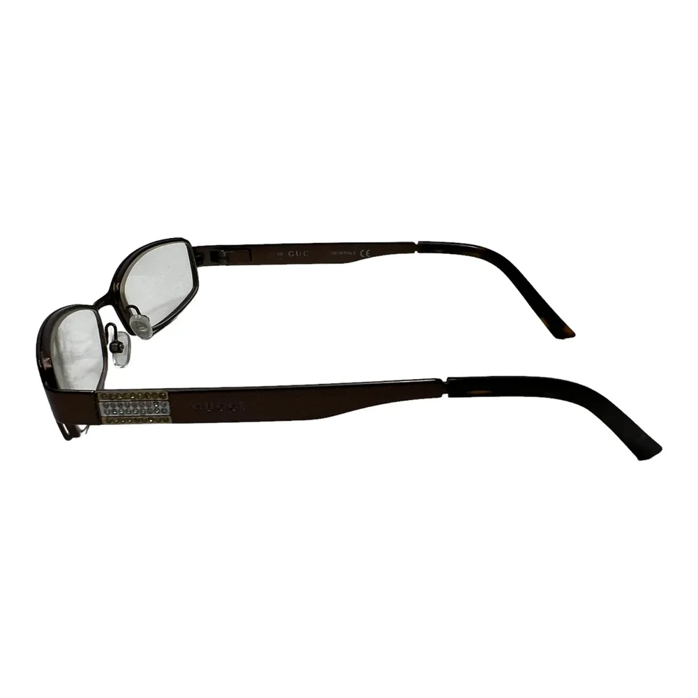 Gucci GG2769/STRASS Brown‎ Rhinestone Eyeglasses Frame 51-17-135 H3258